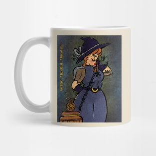 Witch on the phone Mug